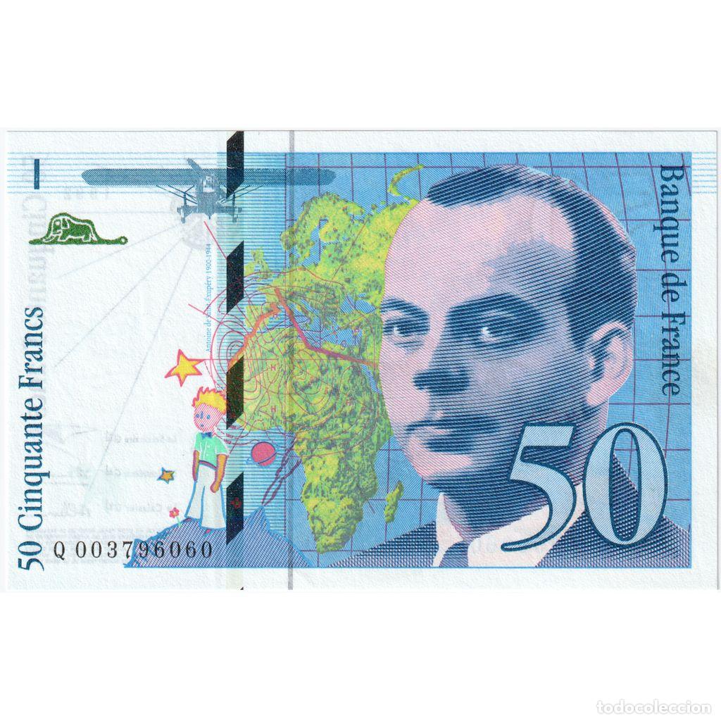 Billetes extranjeros: [#1515195] Francia, 50 Francs, St Exup&eacute;ry, Q 003796060, UNC