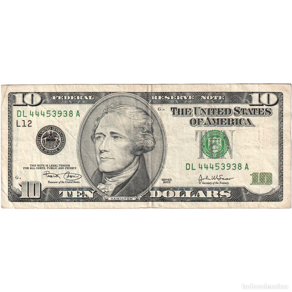 Billetes extranjeros: [#1515211] Estados Unidos, 10 Dollars, BC