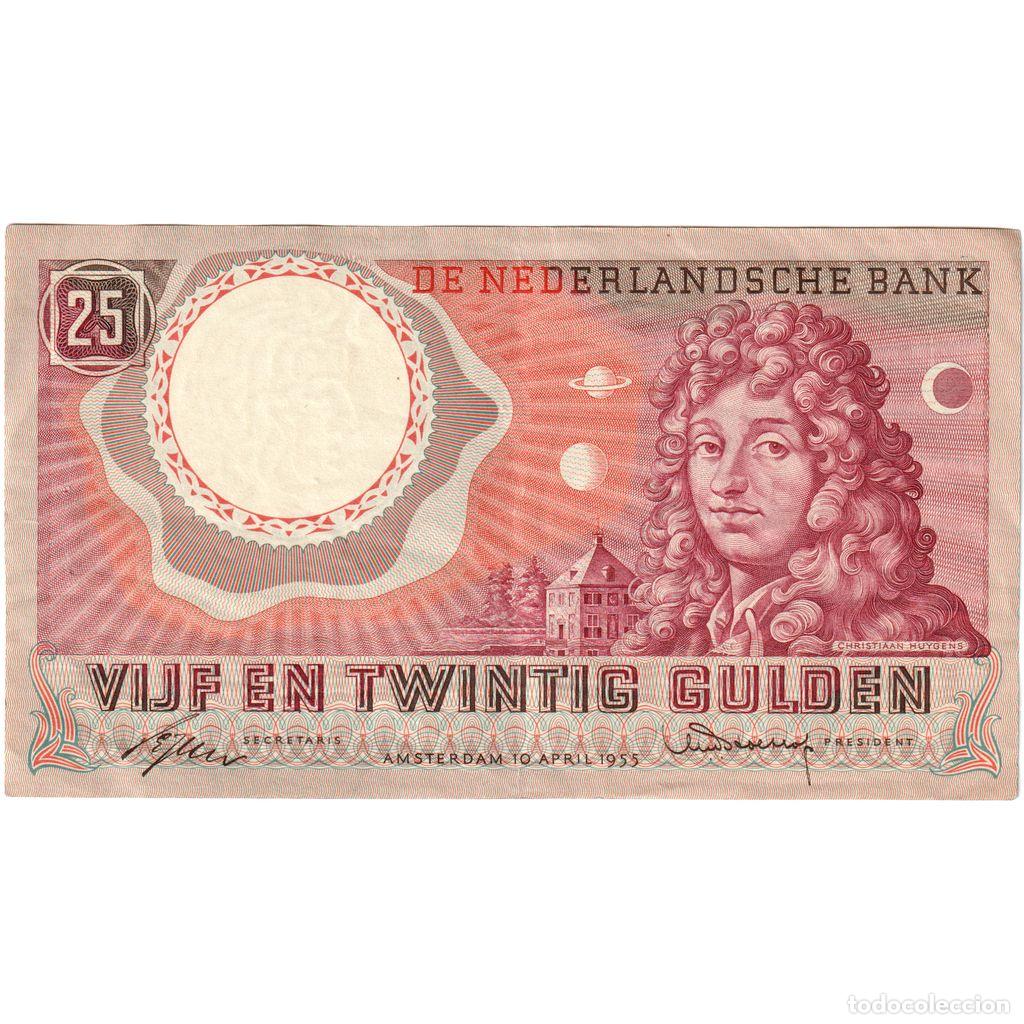Billetes extranjeros: [#1515198] Pa&iacute;ses Bajos, 25 Gulden, 1955-04-10, MBC+