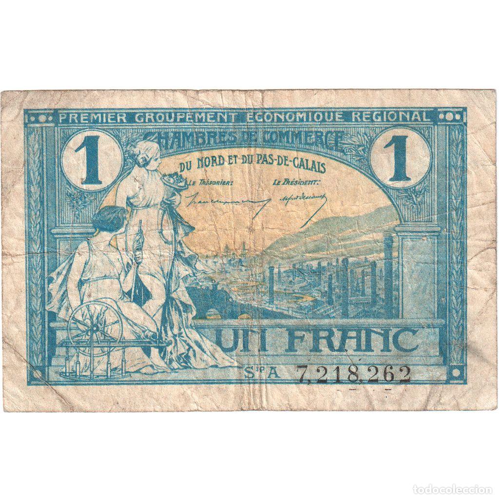Billetes extranjeros: [#1515231] Francia, 1 Franc, BC, Pirot:94-5