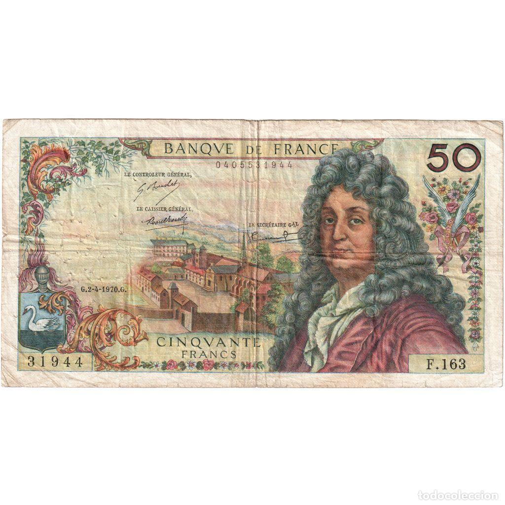 Billetes extranjeros: [#1515215] Francia, 50 Francs, Racine, 1970-04-02, F.163 31944, RC+