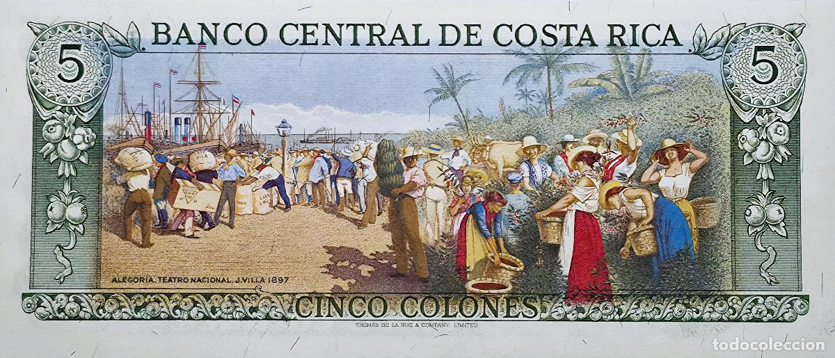 Billetes extranjeros: BILLETE COSTA RICA 5 COLONES 1981 SIN CIRCULAR