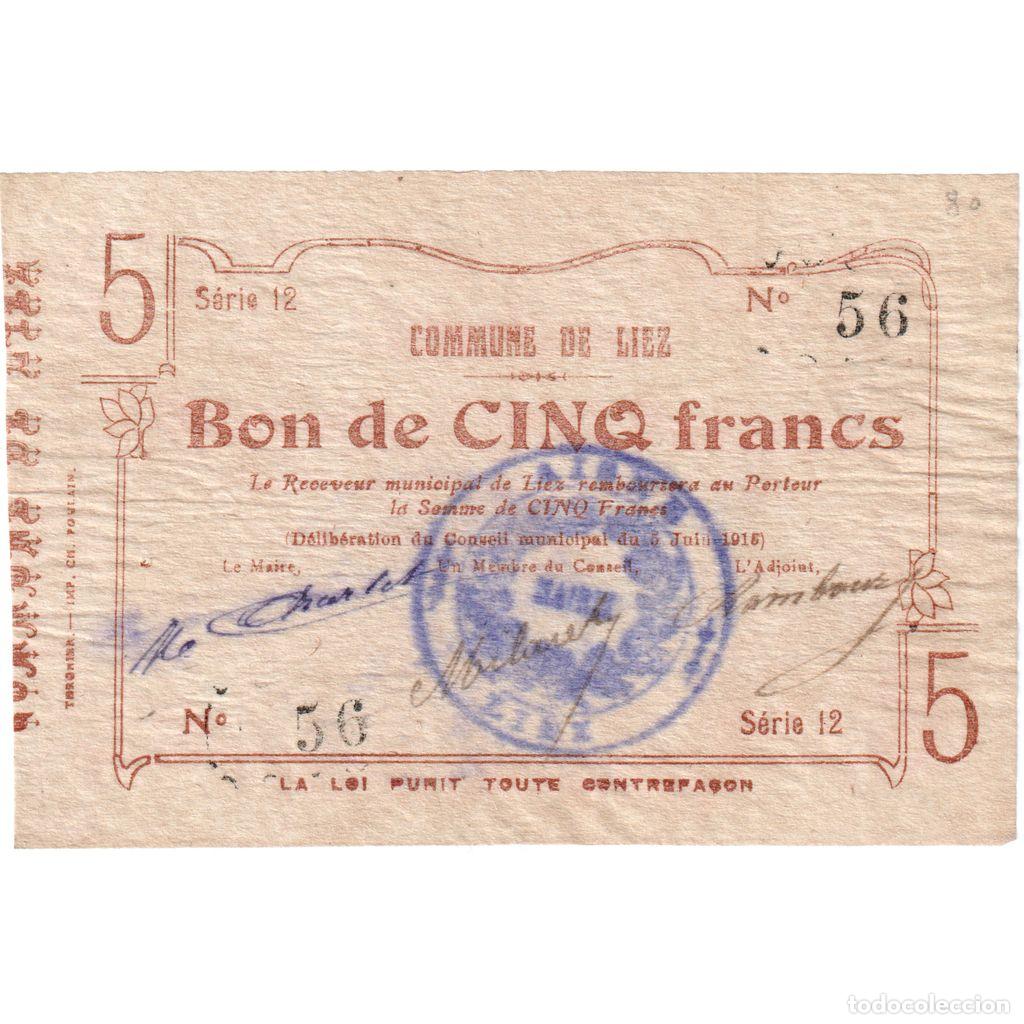 Billetes extranjeros: [#1515309] Francia, 25 Centimes, 1915-06-05, 71, BC+, Pirot:02-531