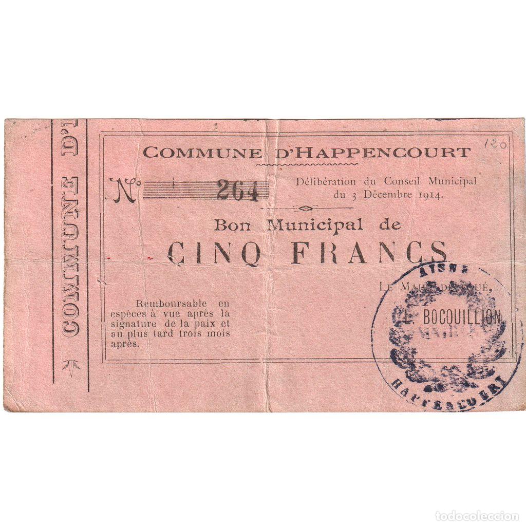 Billetes extranjeros: [#1515325] Francia, 50 Centimes, 1914-12-03, 184, BC, Pirot:02-531