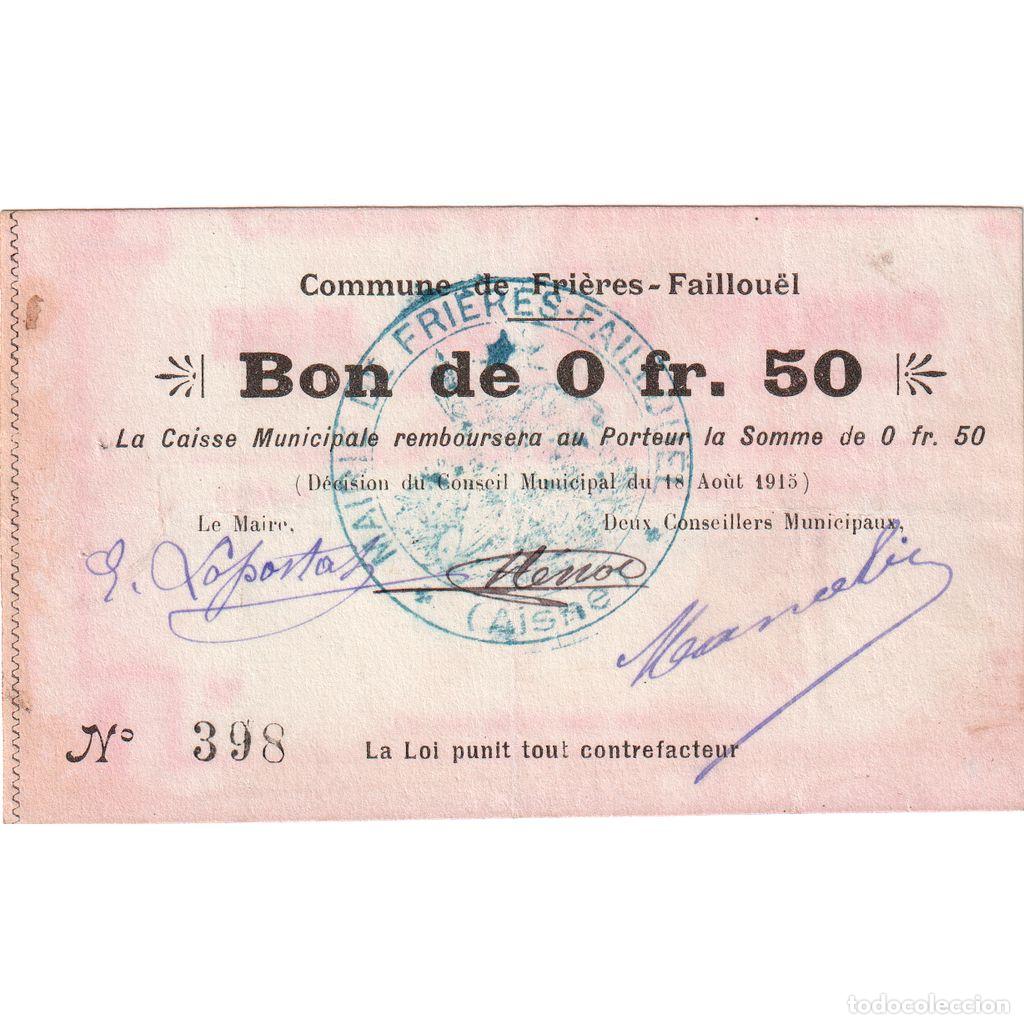 Billetes extranjeros: [#1515329] Francia, 25 Centimes, 1915-08-18, 1196, BC, Pirot:02-531