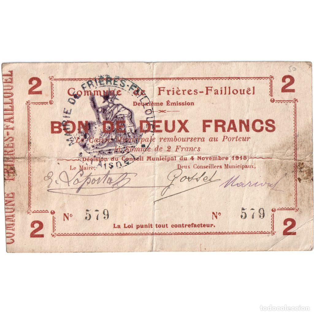 Billetes extranjeros: [#1515337] Francia, 25 Centimes, 1915-08-18, 1196, BC, Pirot:02-531