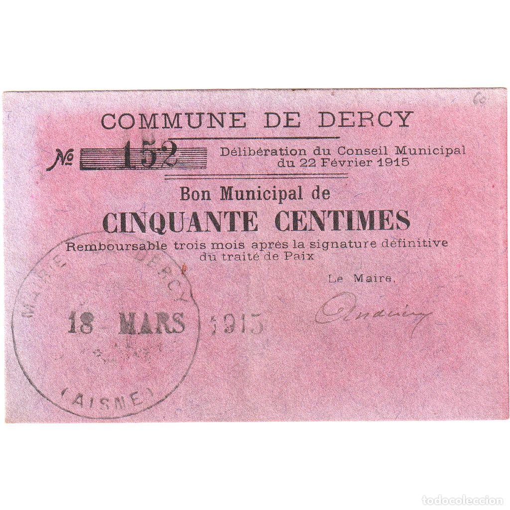Billetes extranjeros: [#1515346] Francia, 10 Centimes, 1915-03-18, BC+, Pirot:02-531