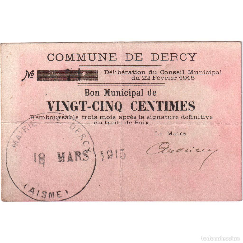 Billetes extranjeros: [#1515343] Francia, 10 Centimes, 1915-03-18, BC+, Pirot:02-531