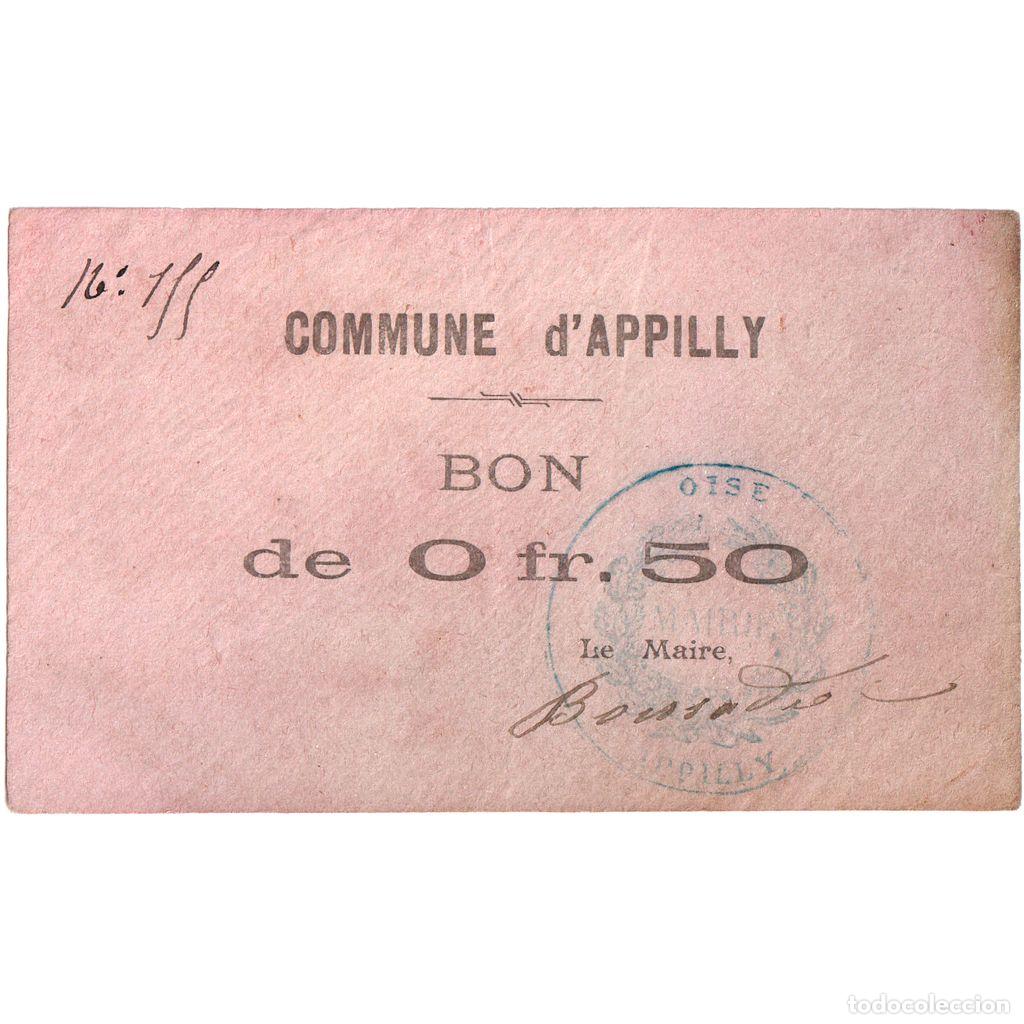 Billetes extranjeros: [#1515349] Francia, 50 Centimes, 1915-08-17, 251, BC+