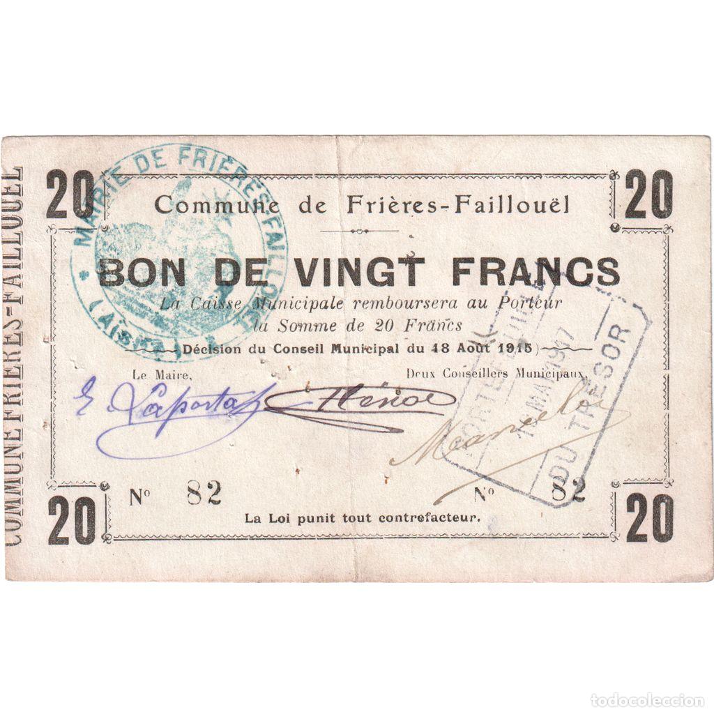 Billetes extranjeros: [#1515341] Francia, 25 Centimes, 1915-08-18, 1196, BC, Pirot:02-531