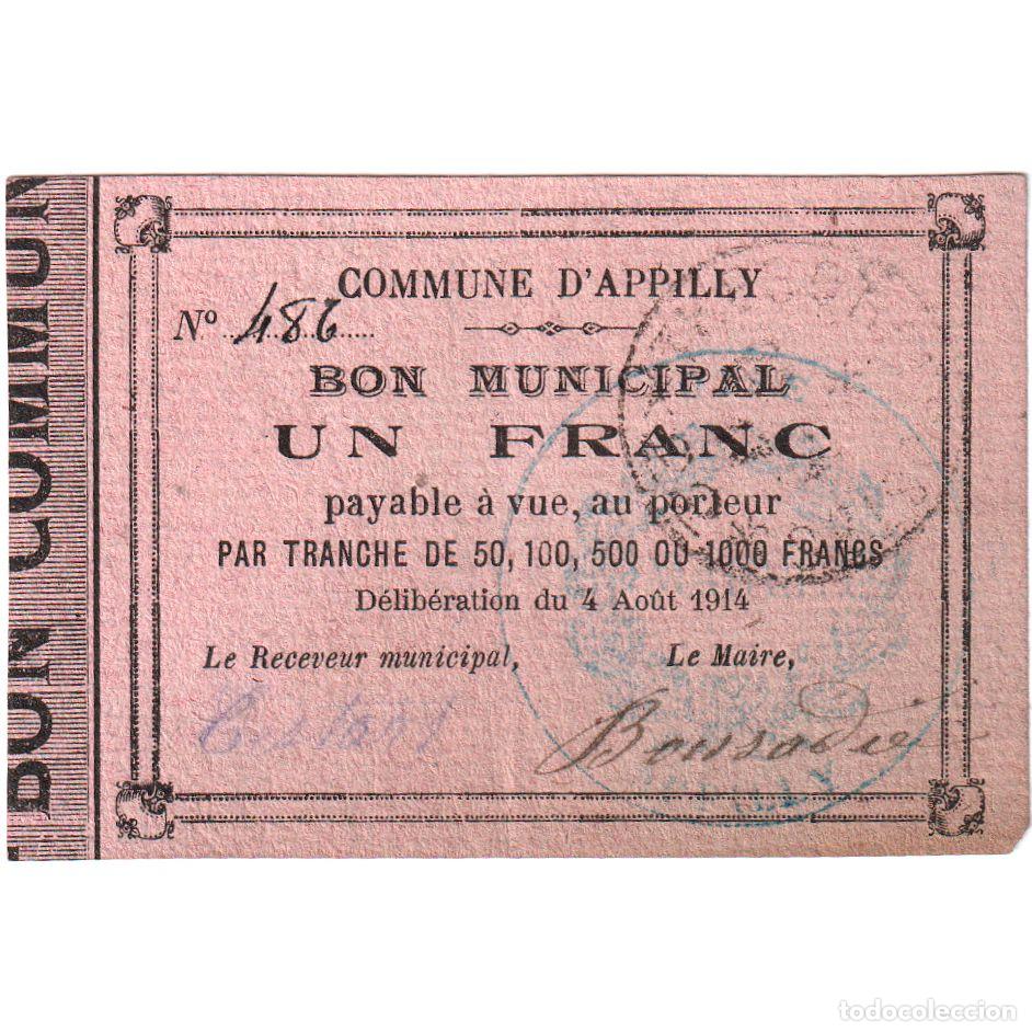 Billetes extranjeros: [#1515354] Francia, 50 Centimes, 1915-08-17, 251, BC+