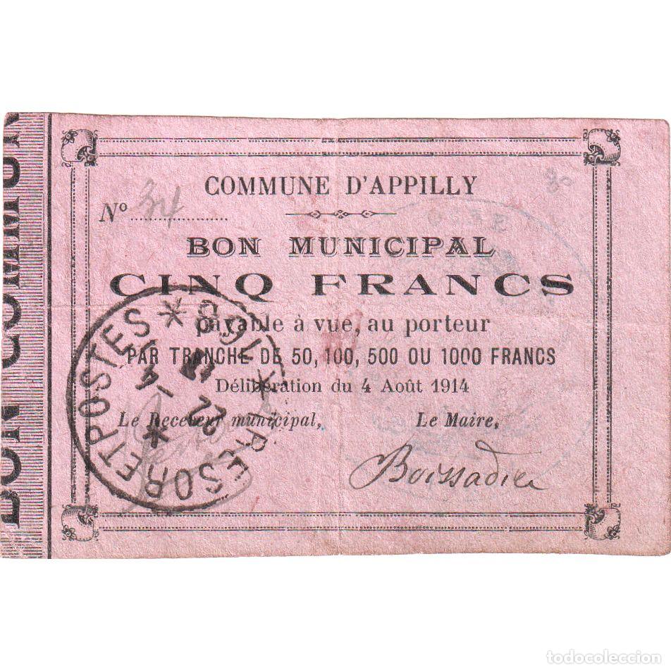 Billetes extranjeros: [#1515362] Francia, 50 Centimes, 1915-08-17, 251, BC+