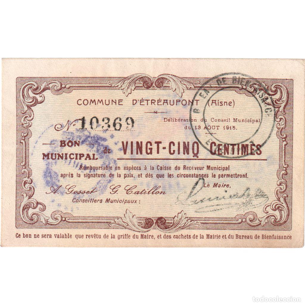 Billetes extranjeros: [#1515370] Francia, 5 Centimes, 14233, BC, Pirot:02-1309