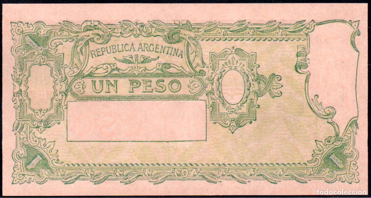 Billetes extranjeros: ARGENTINA - 1 PESO 1947 - S/C - Foto 2