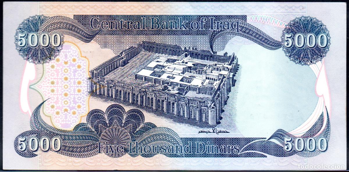 Billetes extranjeros: IRAQ - 5000 DINARS - PICK. 94 - EBC+ - Foto 2