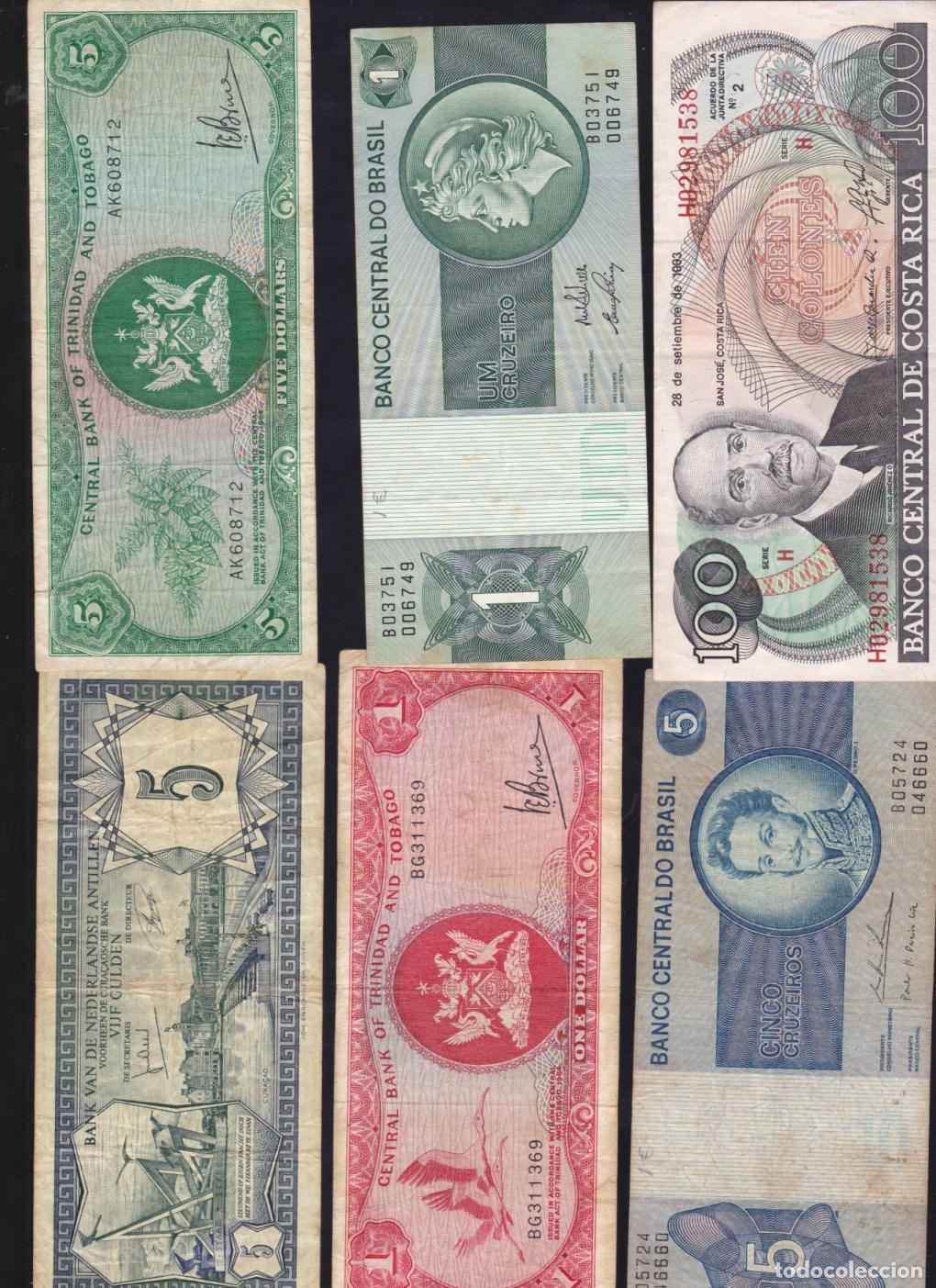 Billetes extranjeros: Z(59/60)- Lote Billetes Mundiales