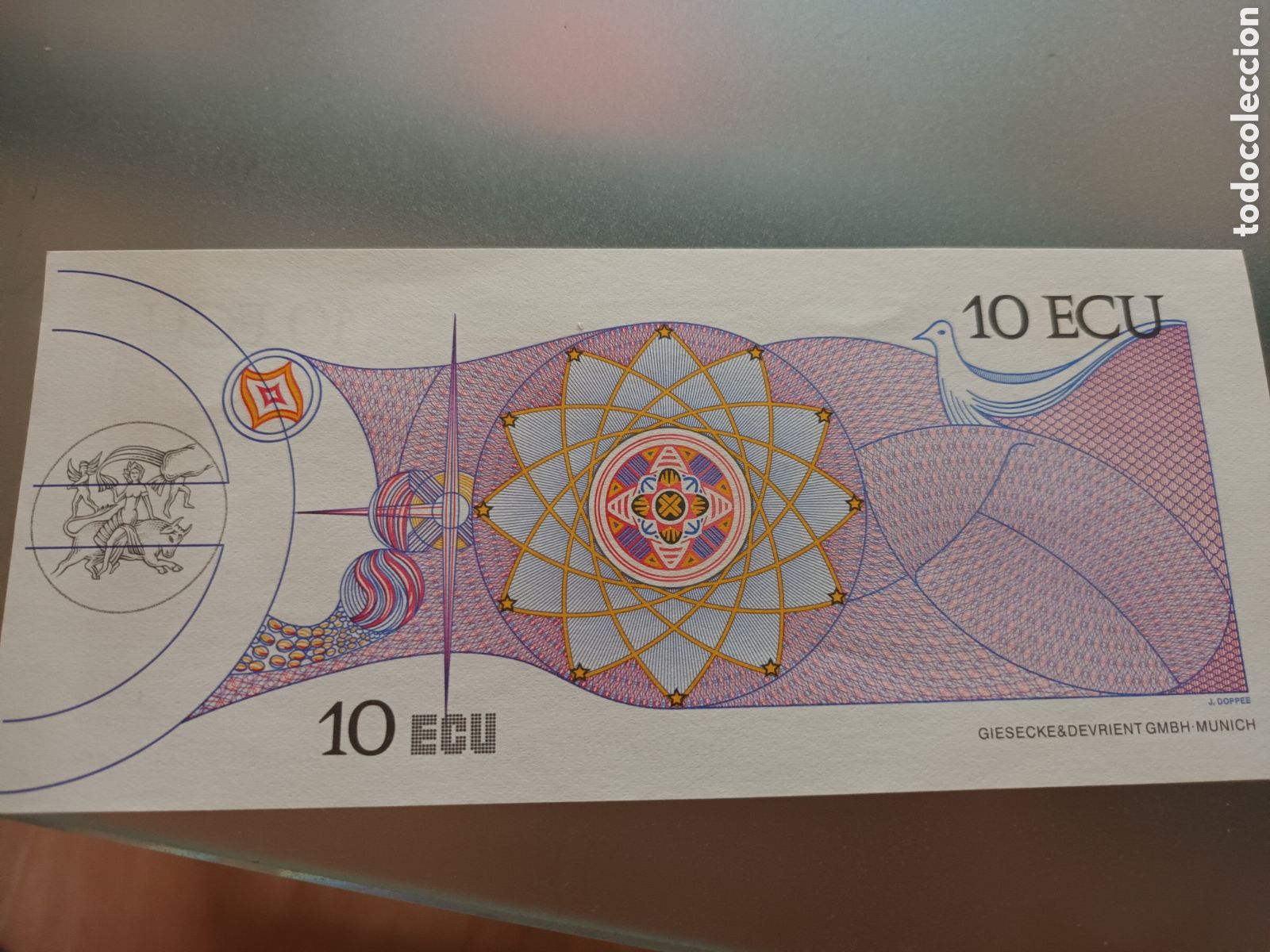 Billetes extranjeros: BILLETE DE 10 ECU EXPO 92 SEVILLA