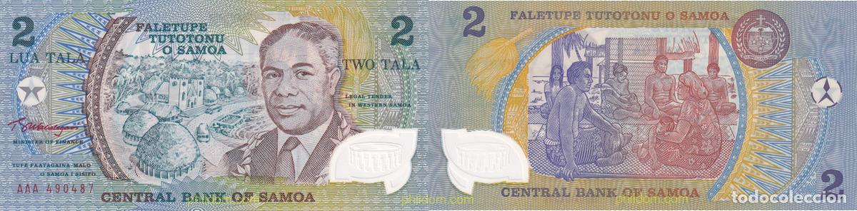 Billets internationaux: 1998 SAMOA 1990 SAMOA 2 TALA 1990