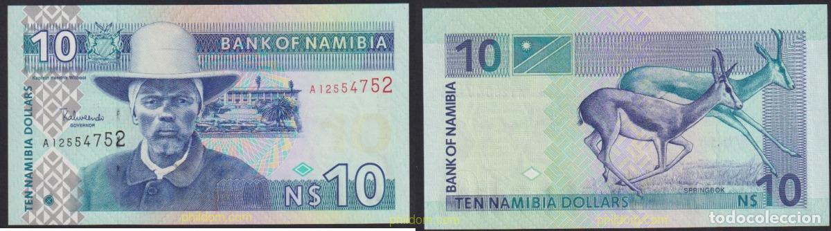Billetes extranjeros: 2537 NAMIBIA 2001 NAMIBIA 10 DOLLARS 2001
