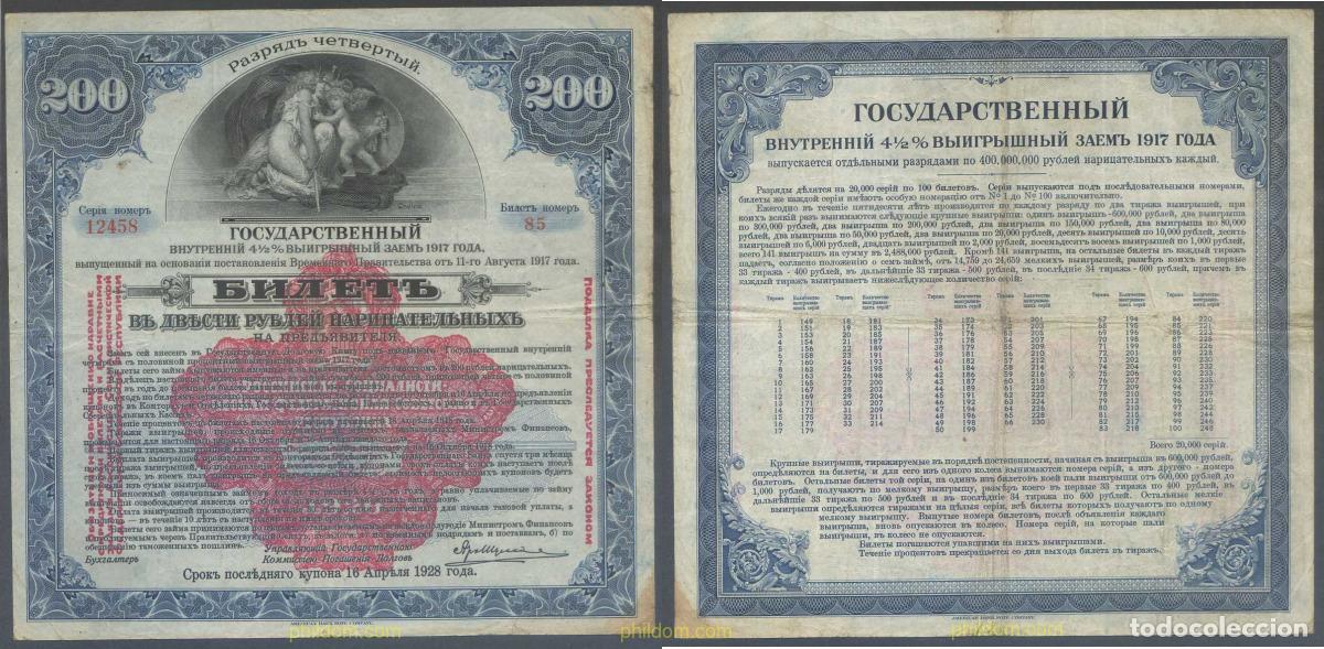 Billetes extranjeros: 6315 RUSIA 1928 SIBERIA Y URALES