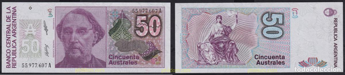 International Banknotes: 6856 ARGENTINA 1986 ARGENTINA 1986 1 AUSTRAL