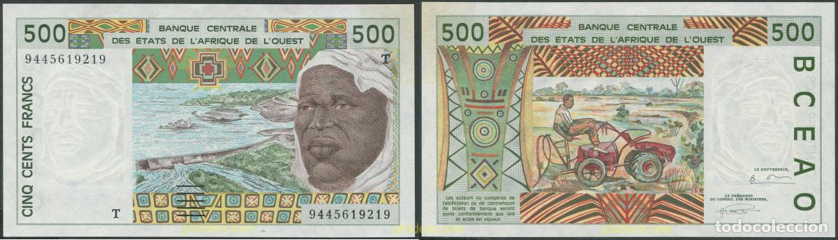 Billetes extranjeros: 8092 TOGO 1994 TOGO WEST AFRICAN STATES 500 FRANCS 1994 SIGNATURE 26