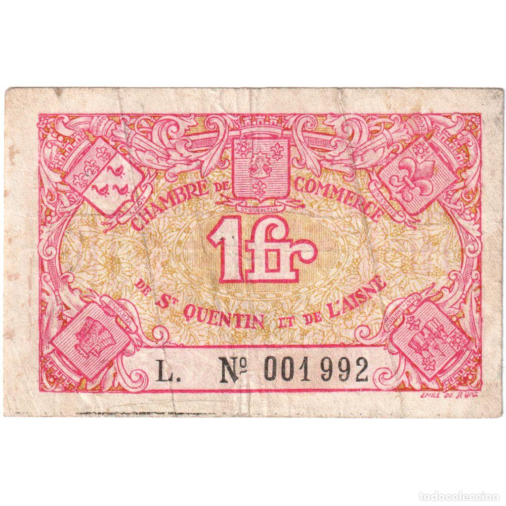 Billetes extranjeros: [#1515233] Francia, 1 Franc, BC, Pirot:116-3