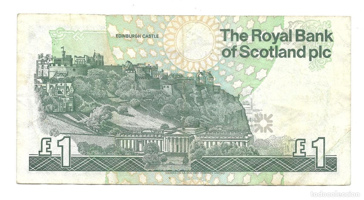 Billetes extranjeros: BILLETE 1 LIBRA ESCOCIA 1996 VF - Foto 2