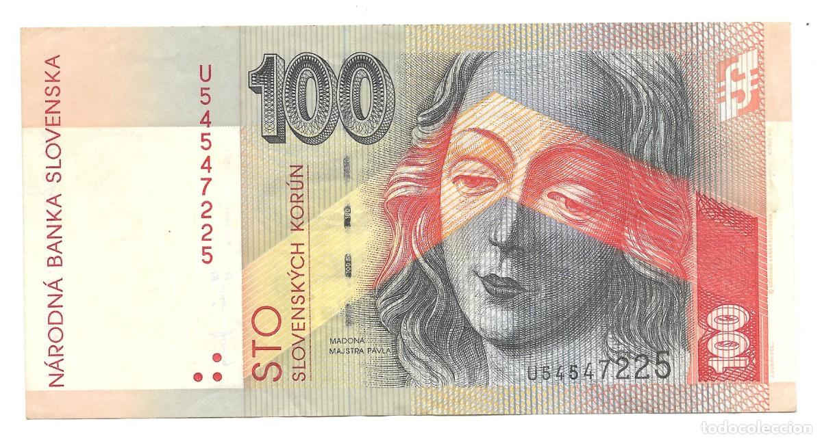 Billetes extranjeros: BILLETE 100 KORUN ESLOVAQUIA 2004 XF