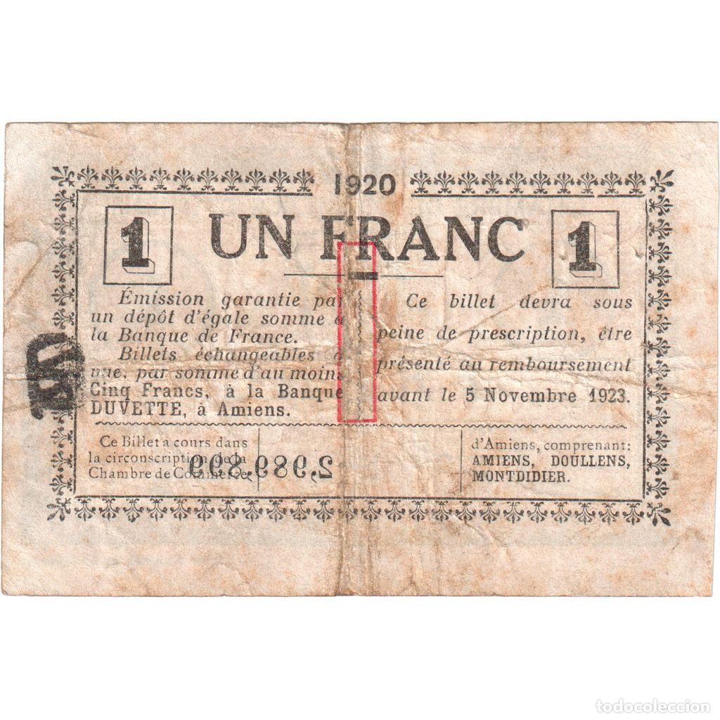 Billetes extranjeros: [#1515225] Francia, 1 Franc, 2989899, RC+, Pirot:7-51