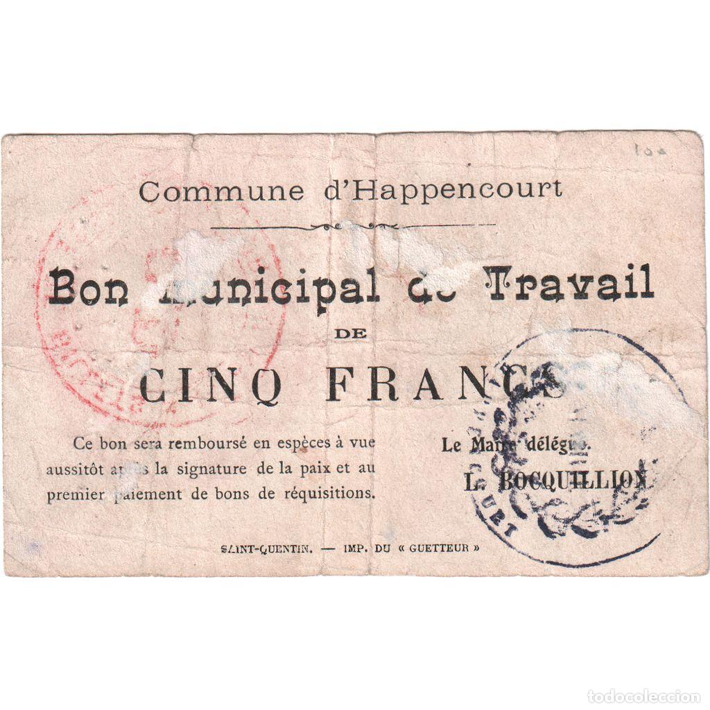 Billetes extranjeros: [#1515327] Francia, 5 Francs, RC+, Pirot:02-531