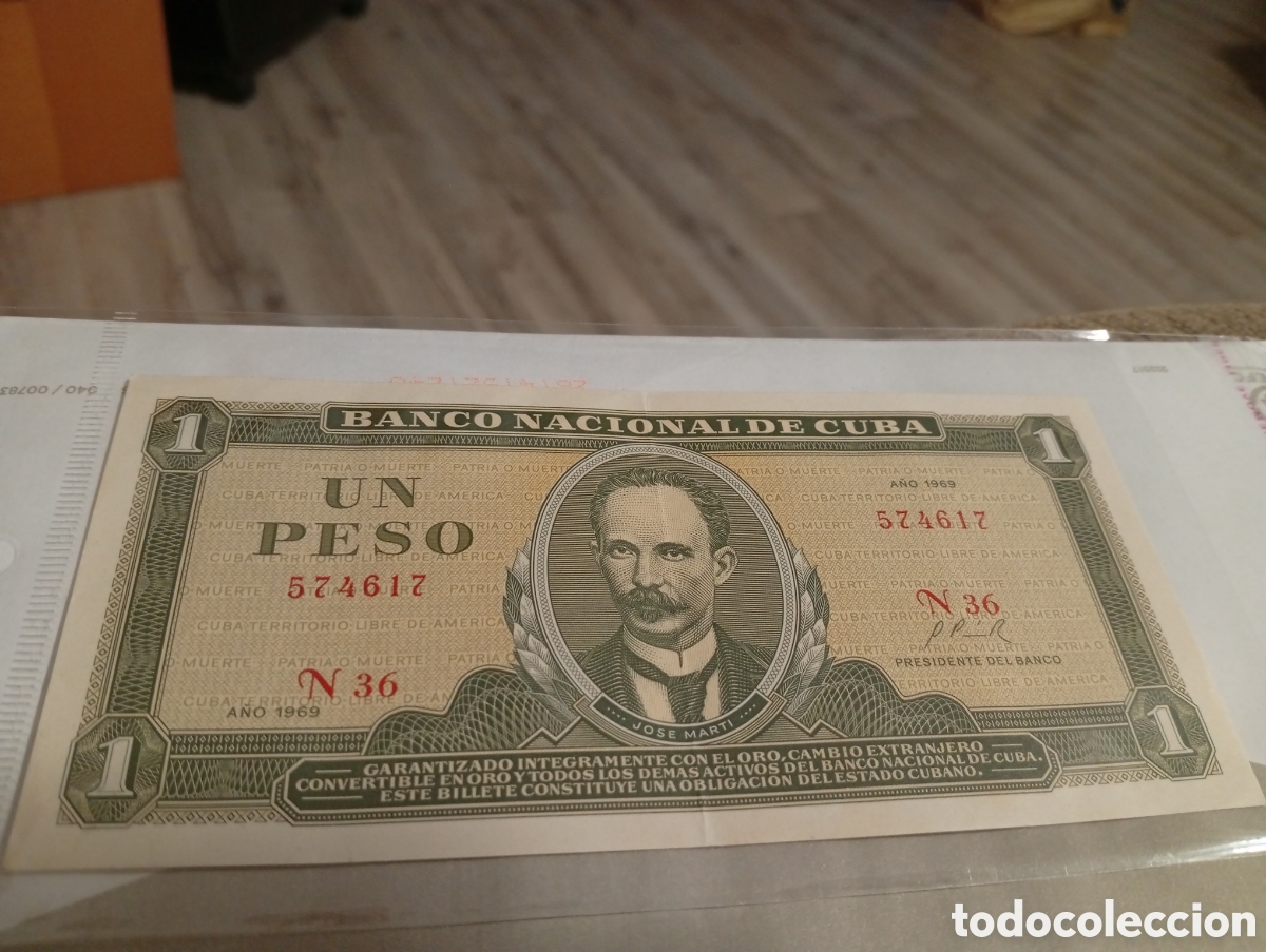 Billetes extranjeros: Billete cuba perfecto estado