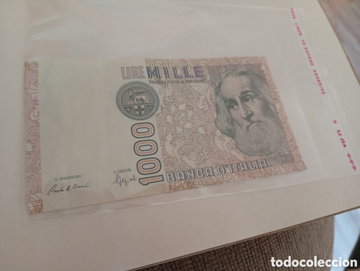 Billetes extranjeros: Billete Italia buen estado