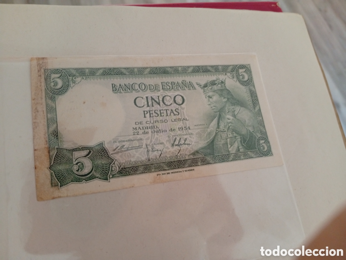 Billetes extranjeros: Billete espa&ntilde;ol buen estado
