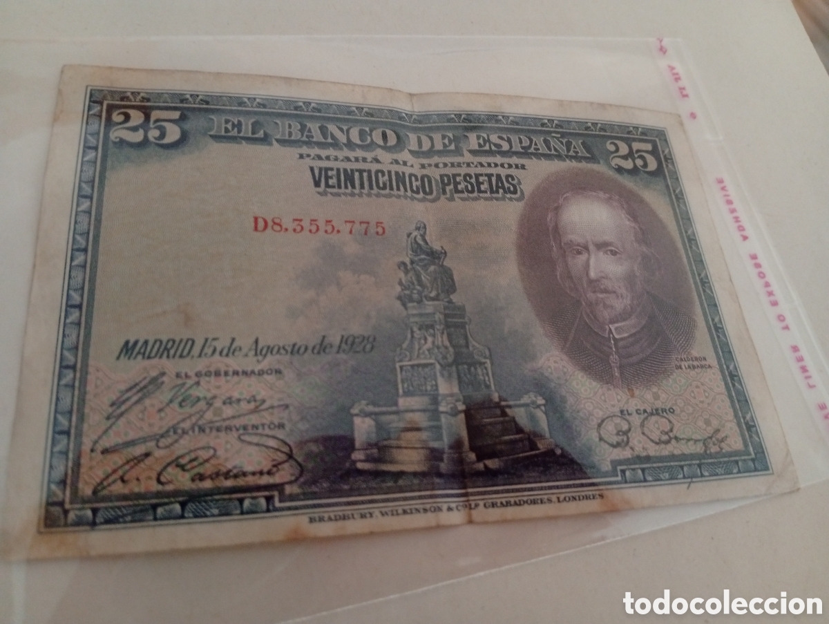 Billetes extranjeros: Billete espa&ntilde;ol buen estado
