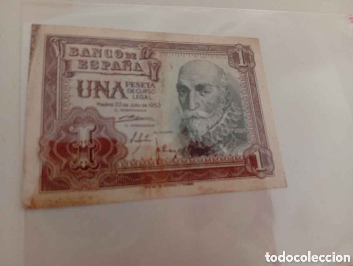 Billetes extranjeros: Billete espa&ntilde;ol buen estado