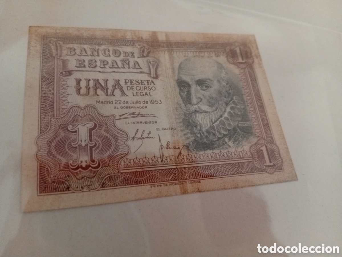 Billetes extranjeros: Billete espa&ntilde;ol buen estado