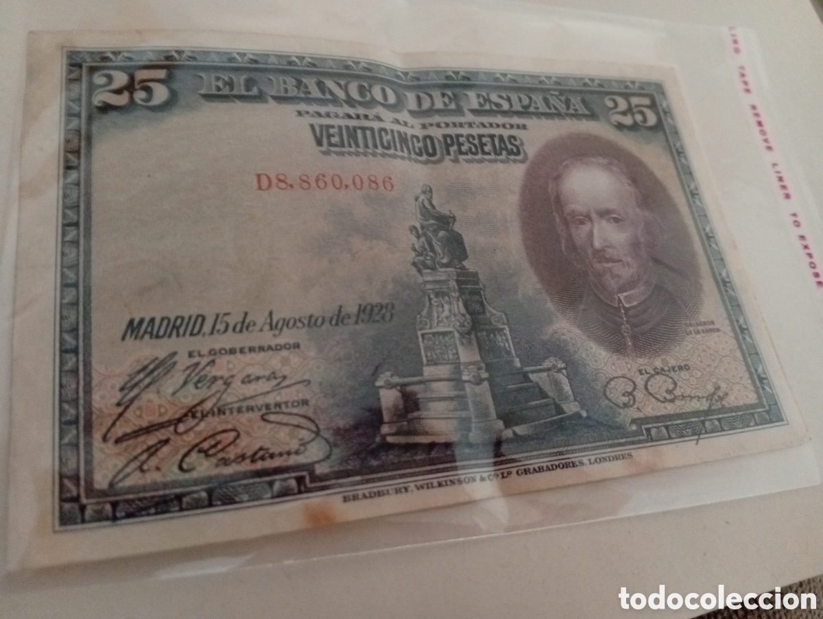 Billetes extranjeros: Billete espa&ntilde;ol buen estado