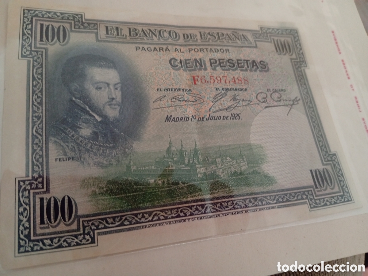 Billetes extranjeros: Billete espa&ntilde;ol buen estado