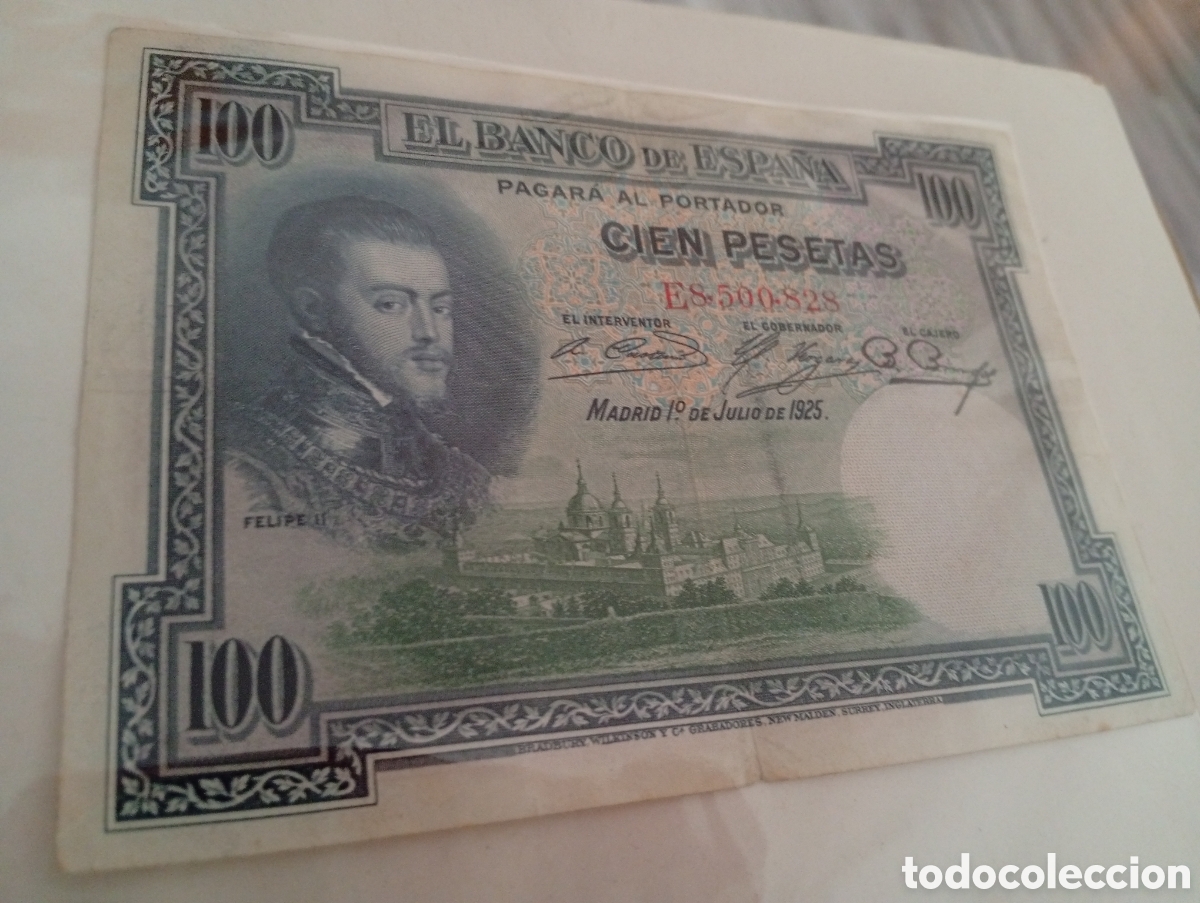 Billetes extranjeros: Billete espa&ntilde;ol buen estado
