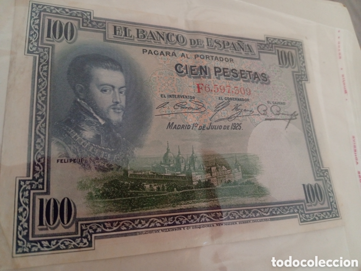 Billetes extranjeros: Billete espa&ntilde;ol buen estado