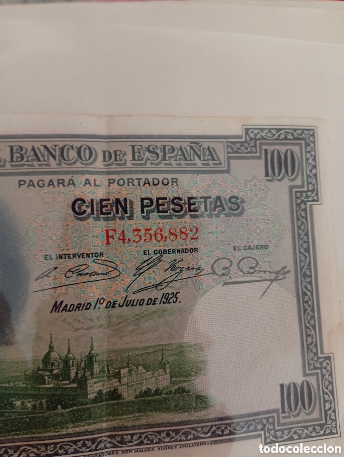 Billetes extranjeros: Billete espa&ntilde;ol buen estado