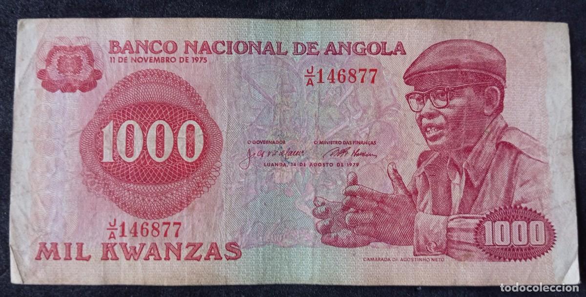 Billetes extranjeros: Angola 500 kwanzas 1979 pick 116 (MBC-)