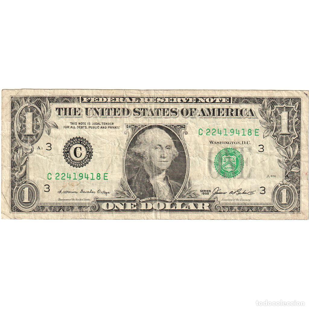 Billetes extranjeros: [#1296510] Estados Unidos, 1 Dollar, BC+
