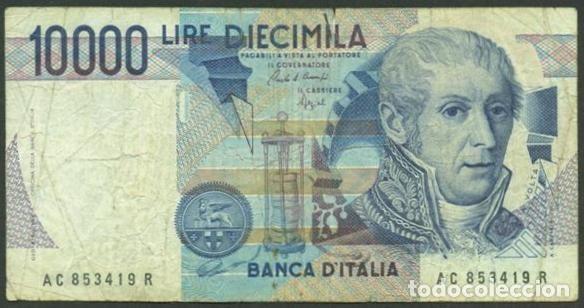 Billetes extranjeros: ITALIA. 10000 lire 3.9. 1984. Firmas: Ciampi - Speziali. Pick 112 b.