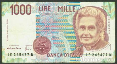 Billetes extranjeros: ITALIA. 1000 lire 1990. Pick 114c.