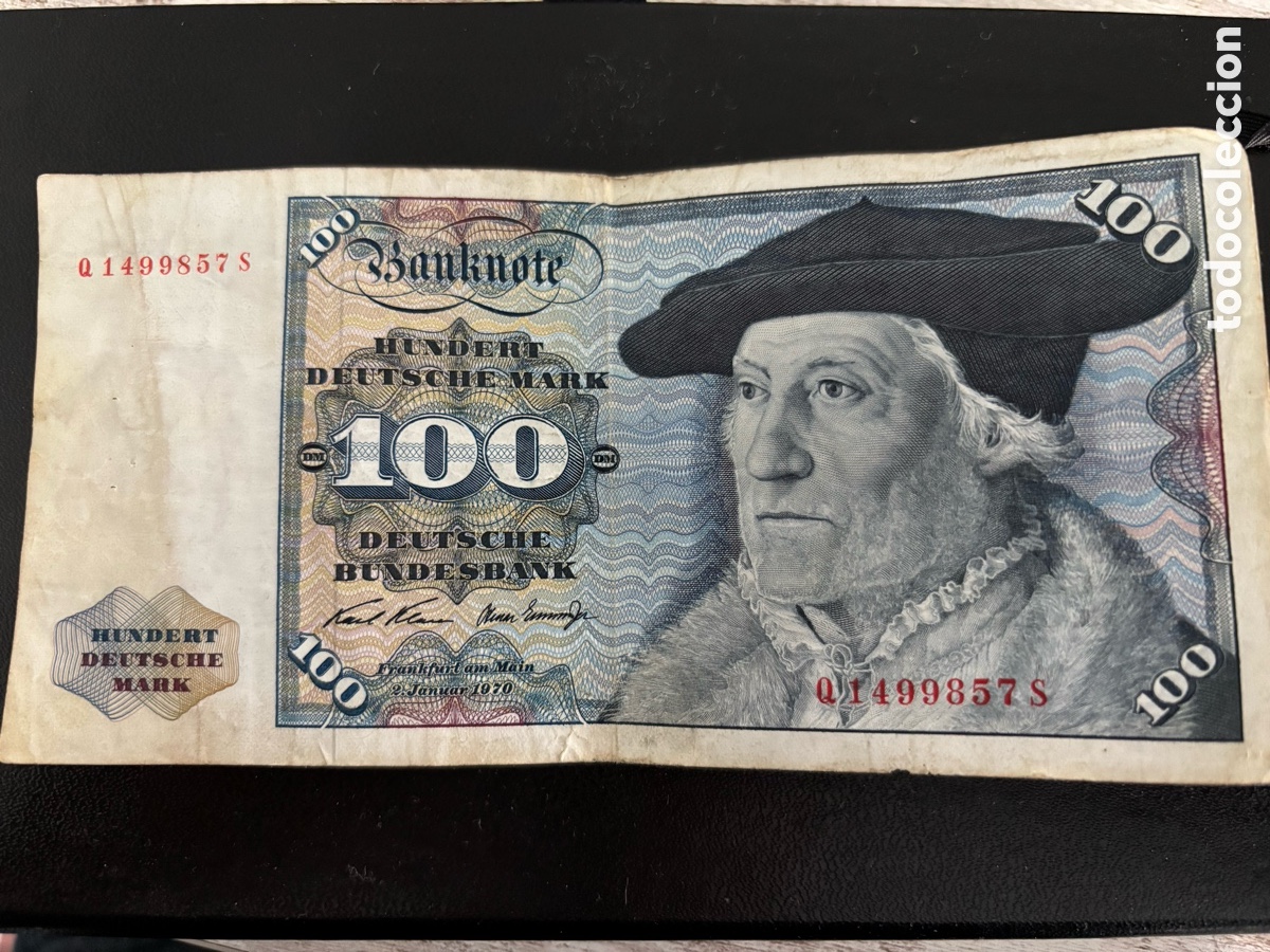 Billetes extranjeros: Billetes 100 marcos alemanes