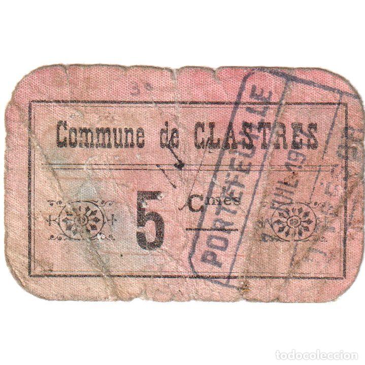 Billetes extranjeros: [#1515385] Francia, 5 Centimes, RC+, Pirot:02-1309