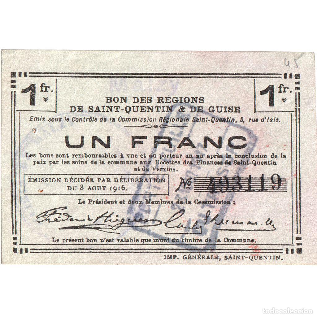 Billetes extranjeros: [#1515406] Francia, 1 Franc, 493119, BC+, Pirot:02-2404