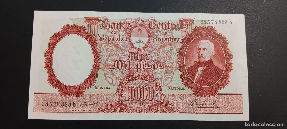 Billetes extranjeros: ARGENTINA 10000 PESOS 1961-1969 S/C P=281b